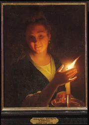 Woman with a Candle